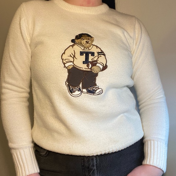 teddy bear sweater - Picture 3 of 3